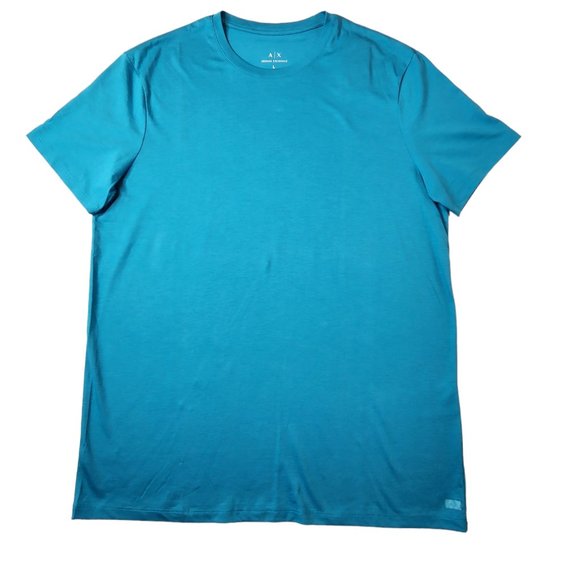 Armani Exchange Men's Slim Fit T-Shirt‎ Crewneck Pima Cotton Tee - Picture 1 of 3